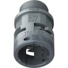 TEAFLEX - RACC.GRIGIO IP66 SM17 PG16