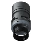 TEAFLEX - RACC.ADATTATORE NERO IP68 4836