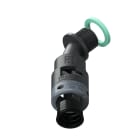 TEAFLEX - CURVA 45 IP68 BF10 1/4NERO
