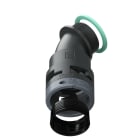 TEAFLEX - CURVA 45 IP68 BF23 PG21 NERO