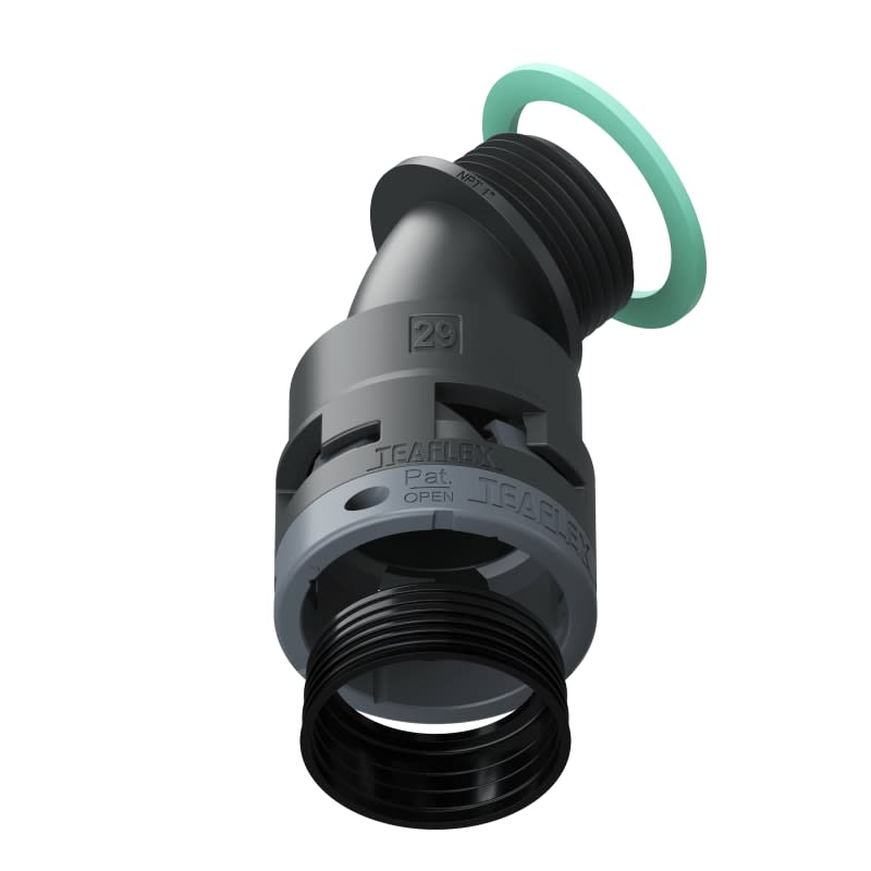 TEAFLEX - CURVA 45 IP68 29NPT 1 NERO