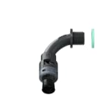 TEAFLEX - CURVA 90 IP68 BN07 1/4 NERO