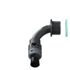 TEAFLEX - CURVA 90 IP68 BN07 PG11 NERO
