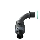 TEAFLEX - CURVA 90 IP68 BN10 1/4 NERO