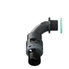 TEAFLEX - CURVA 90 IP68 BN12 3/8 NERO