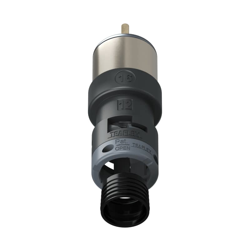 TEAFLEX - TUBO GUAINA NERO   IP68 PC1216