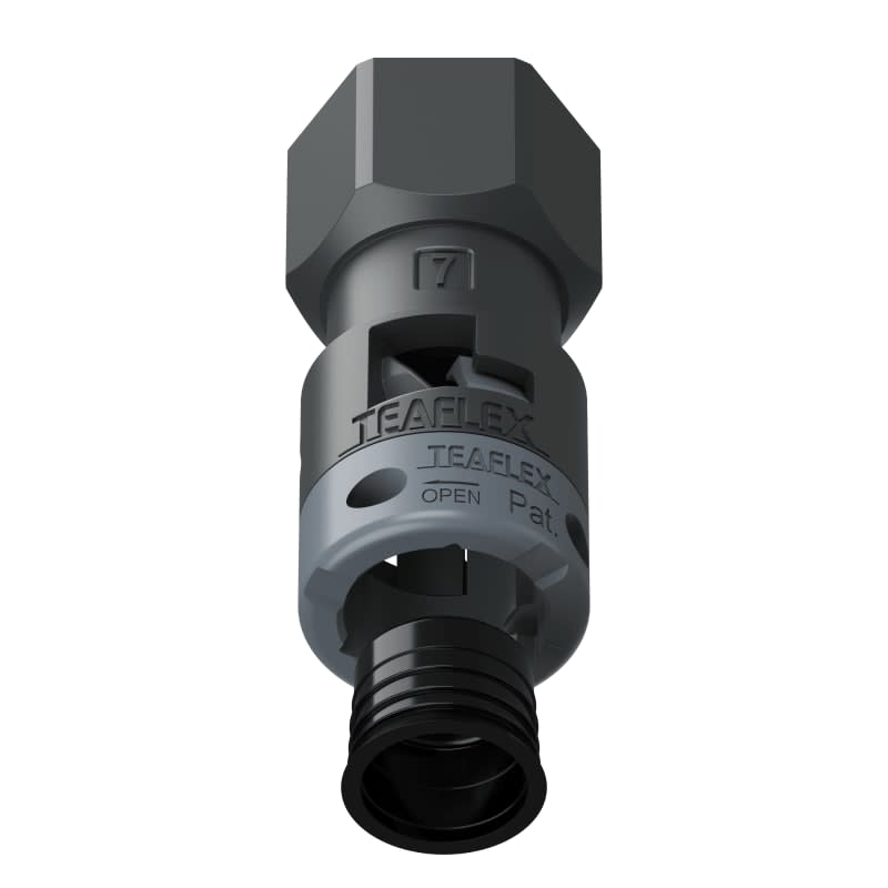 TEAFLEX - FEMMINA IP68 SF07 PG07   NERO