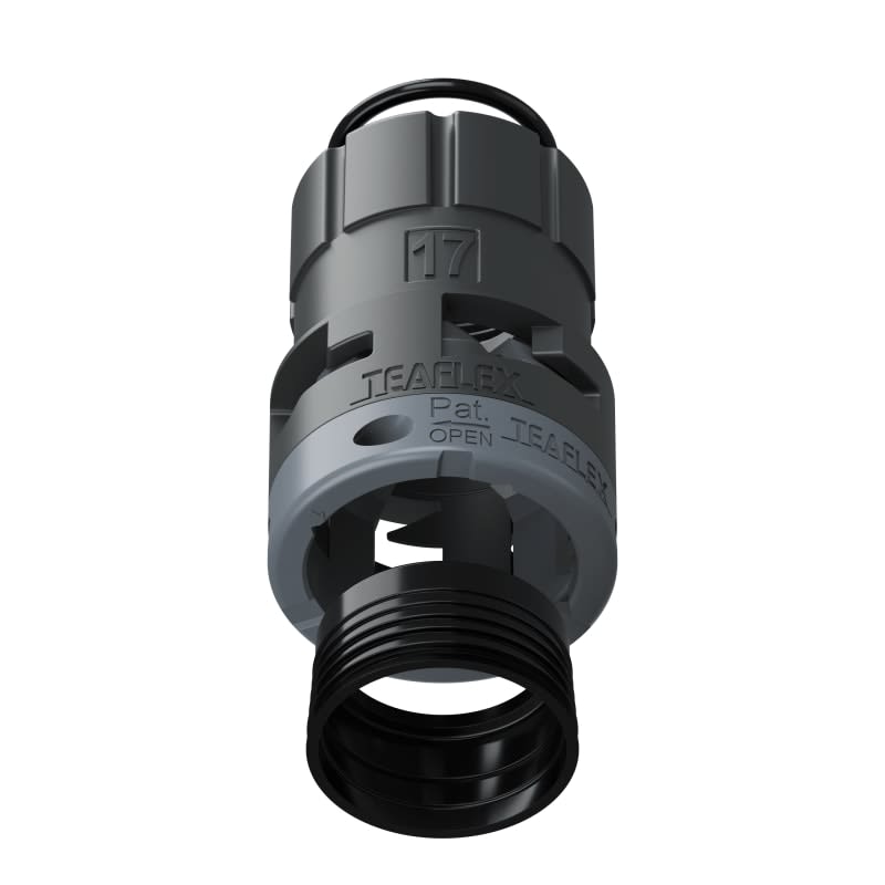 TEAFLEX - FEMM.IP68 NERO SFMIL17 7/8  20