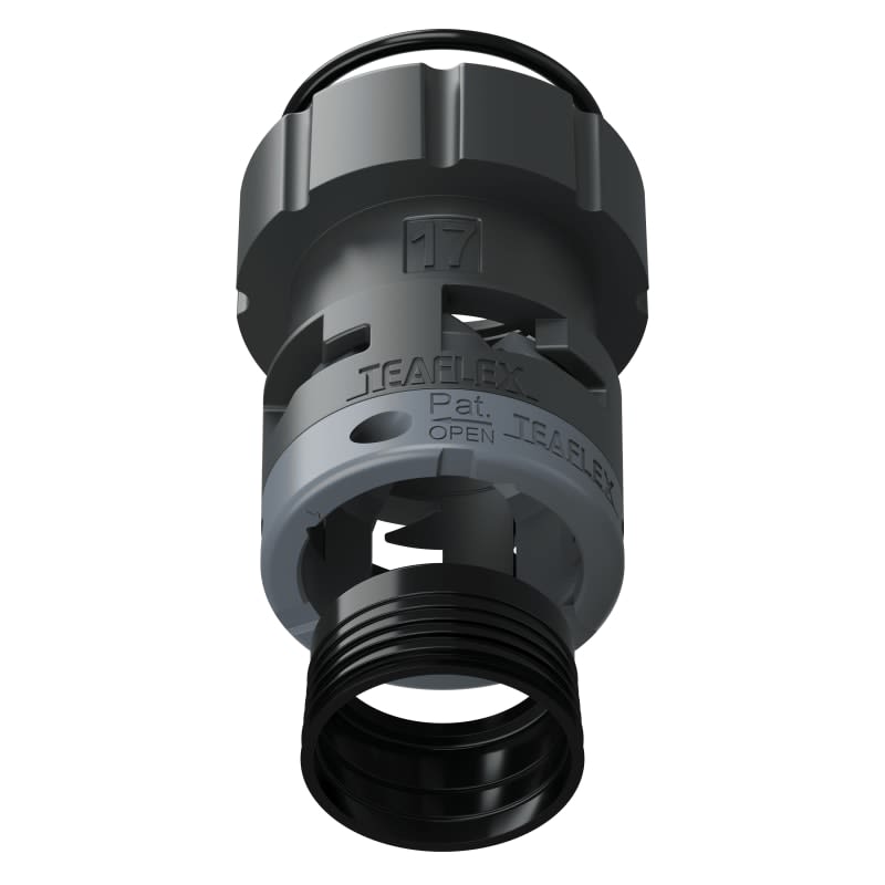 TEAFLEX - FEMM.IP68 NERO SFMIL17 1 3/16