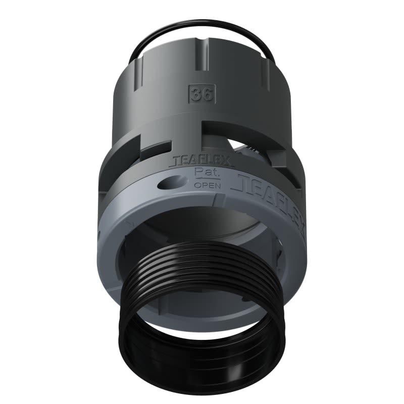 TEAFLEX - FEMM.IP68 NERO SFMIL36 1 3/4