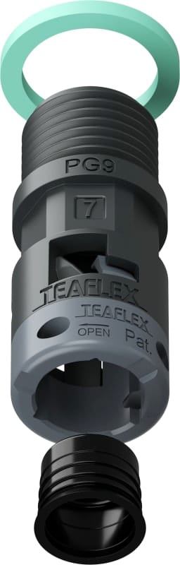 TEAFLEX - RACC.NERO   IP68 SM07  PG09