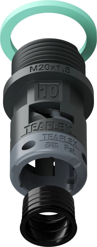 TEAFLEX - RACC.NERO   IP68 SM10  M20X1,5