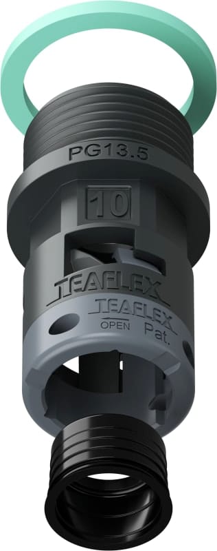 TEAFLEX - RACC.NERO   IP68 SM10  PG13,5