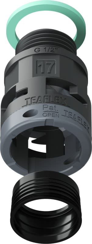 TEAFLEX - RACC.NERO IP68 SM17 G 1/2'