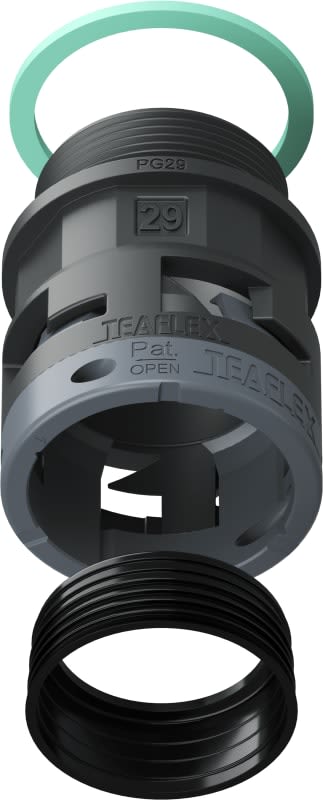 TEAFLEX - RACC.NERO   IP68 SM29  PG29