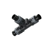 TEAFLEX - RACC. T NERO IP68 10-10-10