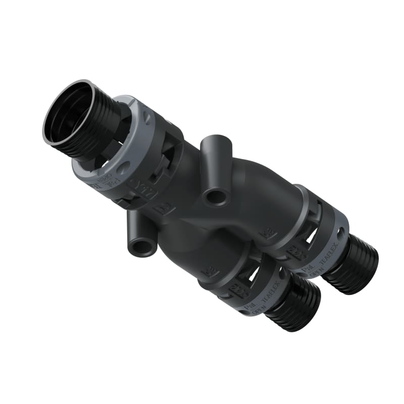 TEAFLEX - RACC. Y NERO IP68 17-12-12