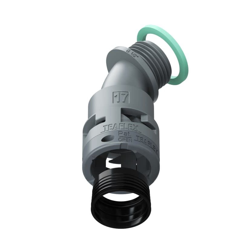 TEAFLEX - CURVA 45 IP68 BF17 1/2GRIGI