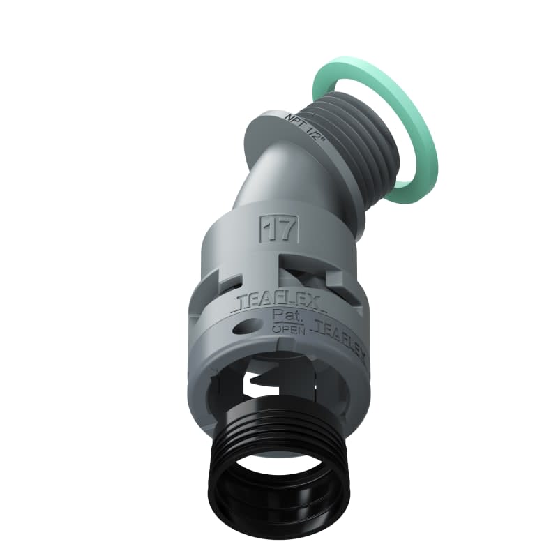 TEAFLEX - CURVA 45 IP68 17NPT 1/2 GRIGIO