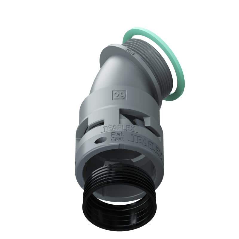 TEAFLEX - CURVA 45 IP68 BF29 PG29 GRIGI