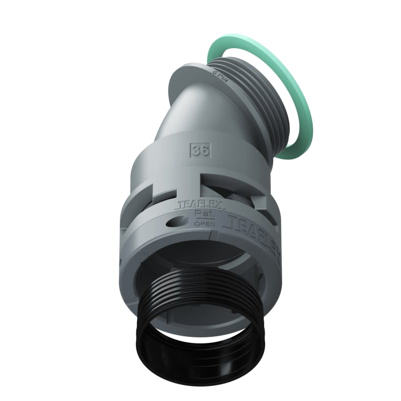 TEAFLEX - CURVA 45 IP68 BF36 1 1/4GRIGIO