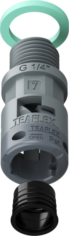 TEAFLEX - RACC.GRIGIO IP68 SM07 G 1/4