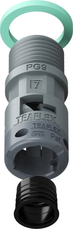 TEAFLEX - RACC.GRIGIO IP68 SM07  PG09