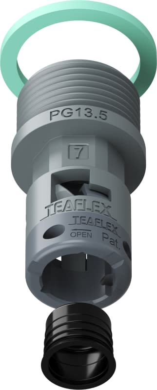 TEAFLEX - RACC.GRIGIO IP68 SM07 PG13,5