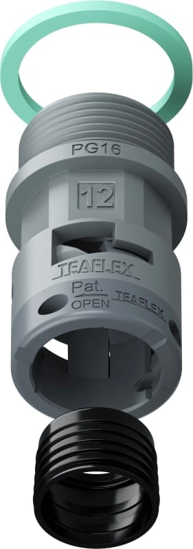 TEAFLEX - RACC.GRIGIO IP68 SM12  PG16
