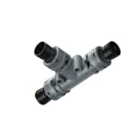 TEAFLEX - RACC. T GRIGIO IP68 12-12-12