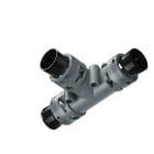 TEAFLEX - RACC. T GRIGIO IP68 17-17-17