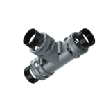 TEAFLEX - RACC. T GRIGIO IP68 36-36-36