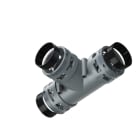 TEAFLEX - RACC. T GRIGIO IP68 48-48-48