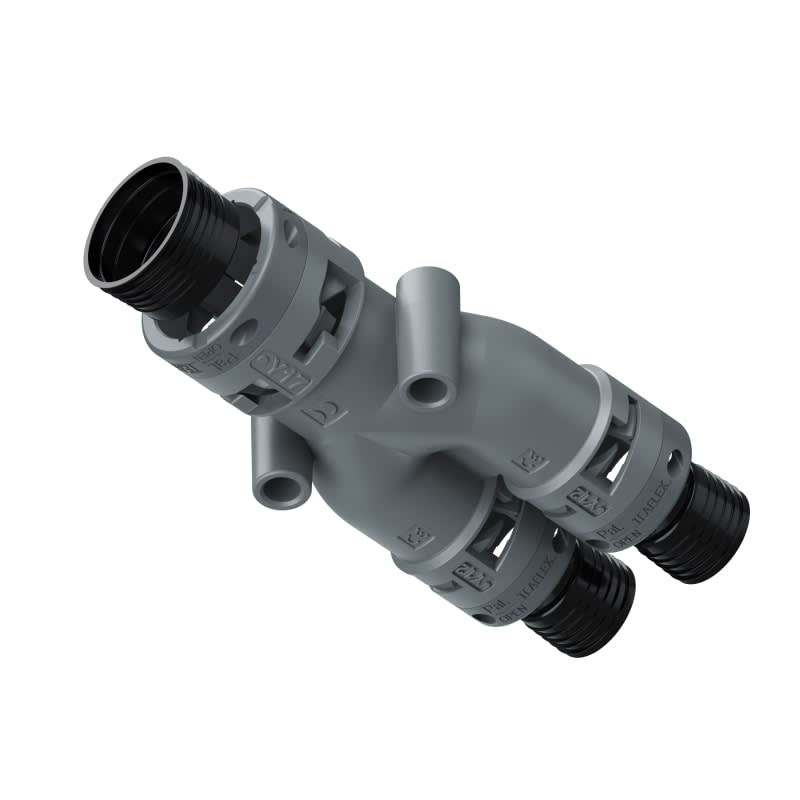 TEAFLEX - RACC. Y GRIGIO IP68 17-12-12