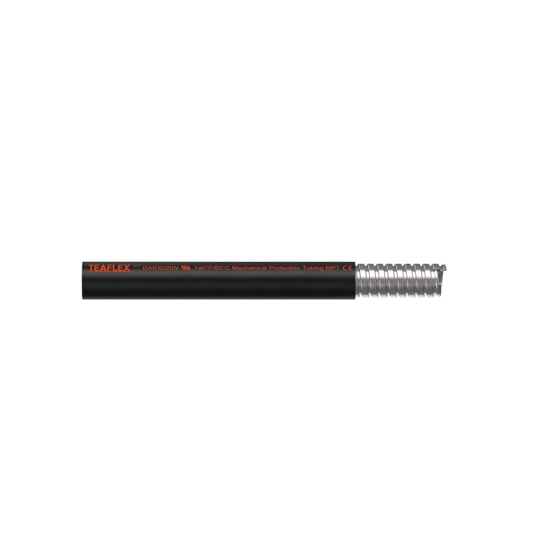TEAFLEX - TUBO INOX TIPO DARX 20 NERO