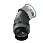 TEAFLEX - CURVA 45 IP68 BF48 PG48 NERO