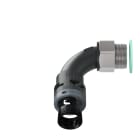 TEAFLEX - CURVA 90 IP68 BN17 M25 NERO