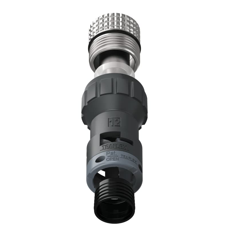 TEAFLEX - RAC.NERO EMC IP68 SF12U 3/4