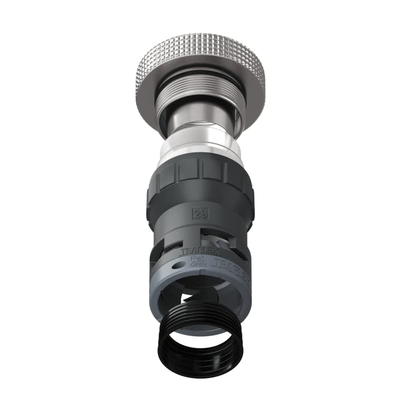 TEAFLEX - RAC.NERO EMC IP68 SF29U 2 1/4