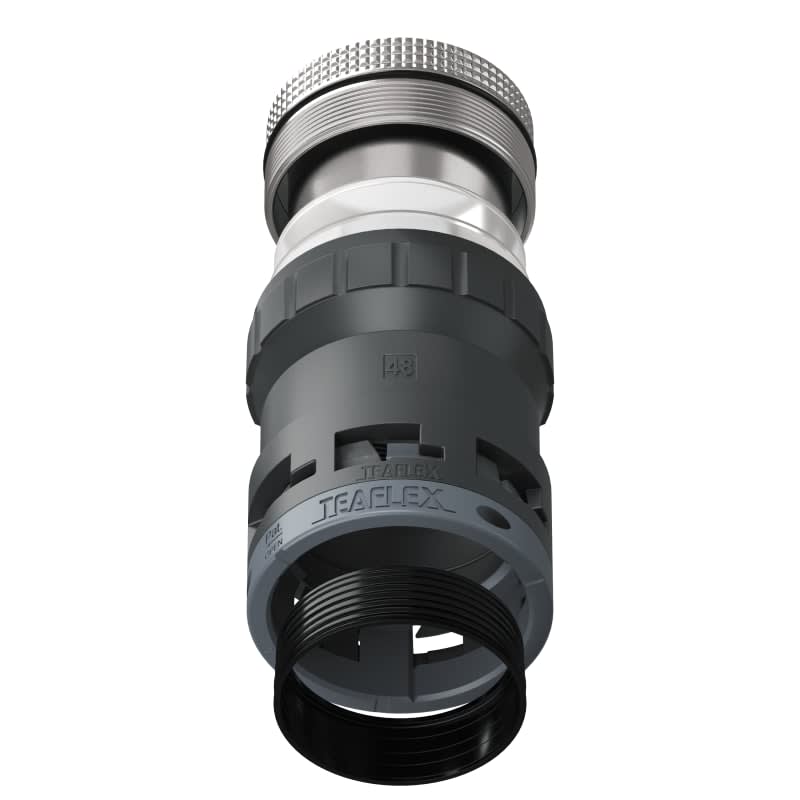 TEAFLEX - RAC.NERO EMC IP68 SF48U 2 1/4