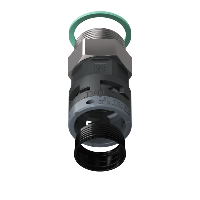 TEAFLEX - RACC.NERO   IP68 SM23  M32X1,5