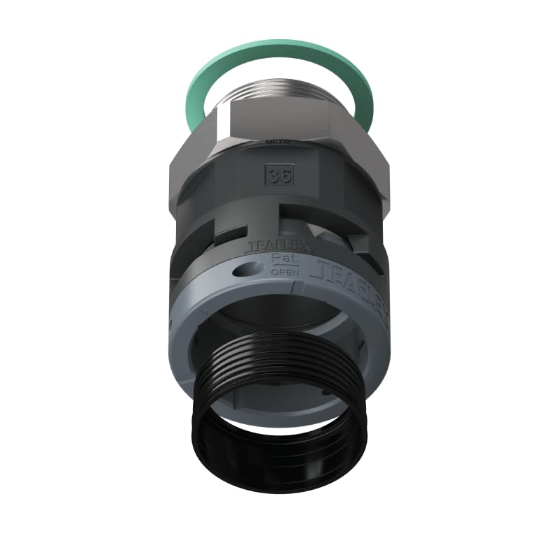 TEAFLEX - RACC.NERO   IP68 SM36  M40X1,5