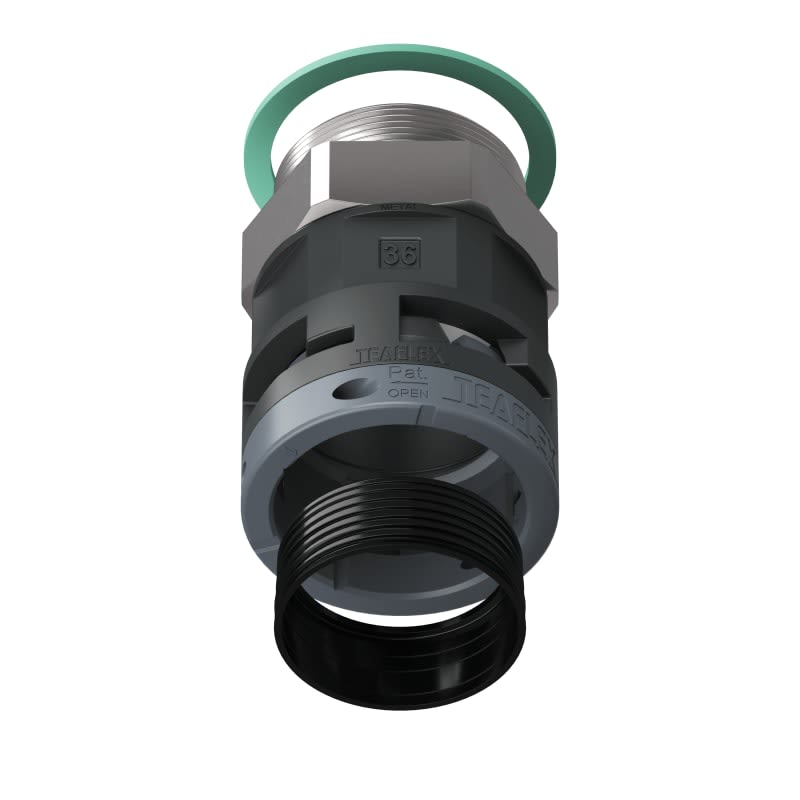 TEAFLEX - RACC.NERO   IP68 SM36  PG36
