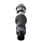 TEAFLEX - RAC.NERO EMC IP68 SM12 M16X1,5