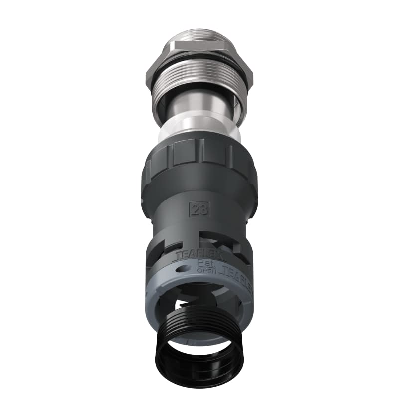 TEAFLEX - RAC.NERO EMC IP68 SM23 PG21