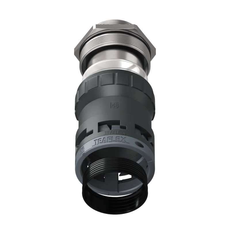 TEAFLEX - RAC.NERO EMC IP68 SM48 M50X1,5