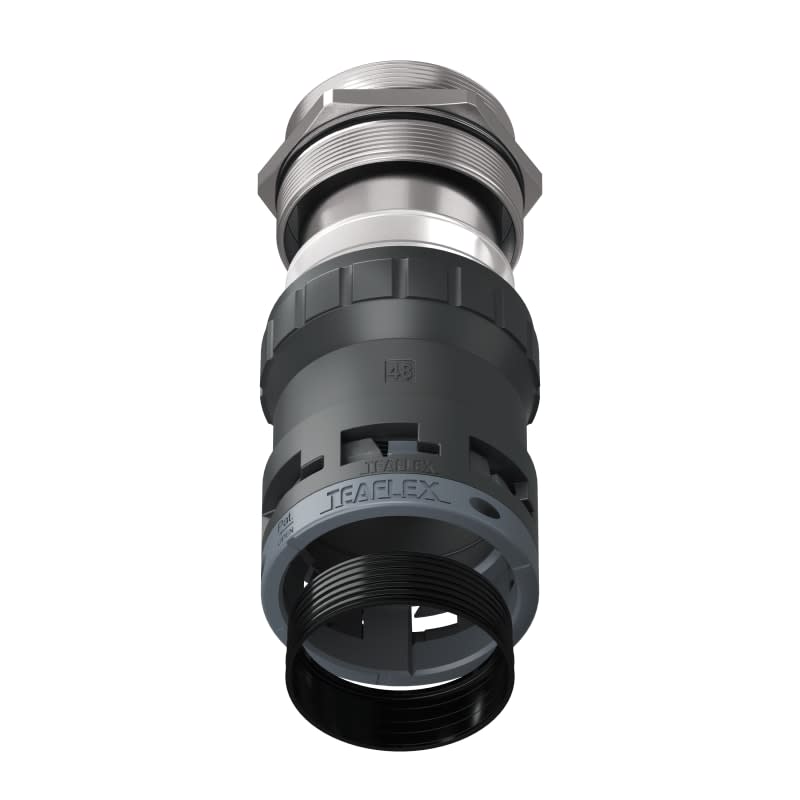 TEAFLEX - RAC.NERO EMC IP68 SM48 PG48