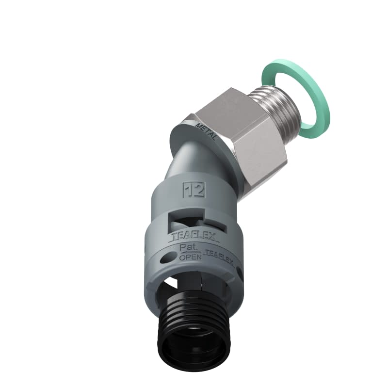 TEAFLEX - CURVA 45 IP68 BF12 M16 GRIGI