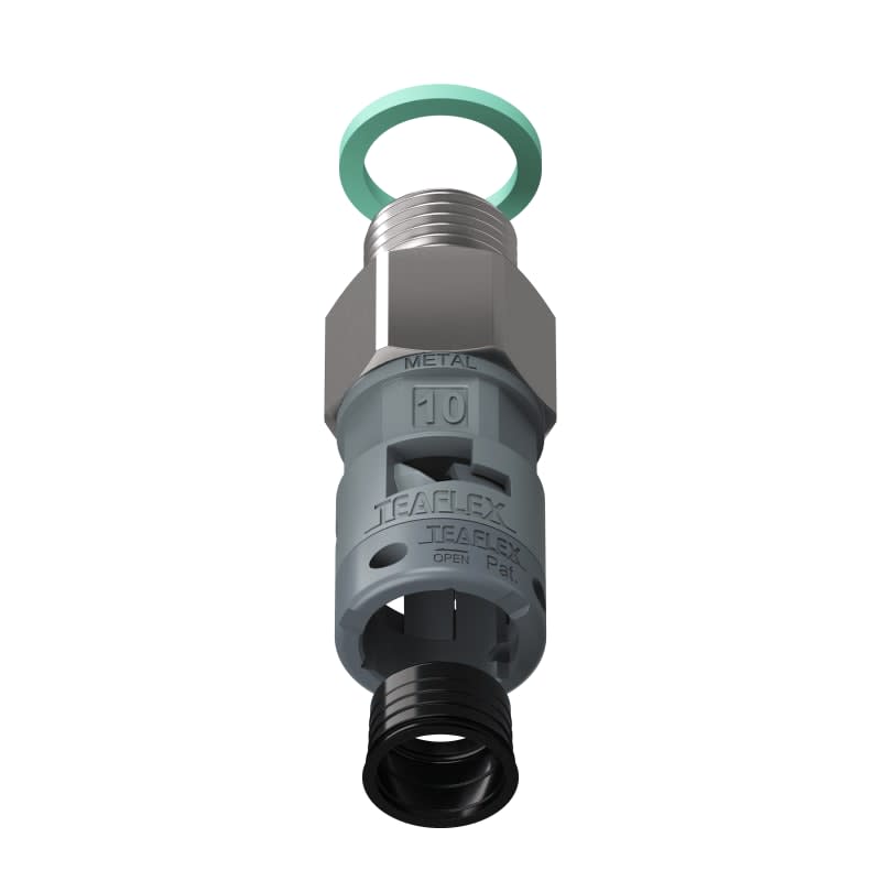 TEAFLEX - RACC.GRIGIO IP68 SM10 PG09