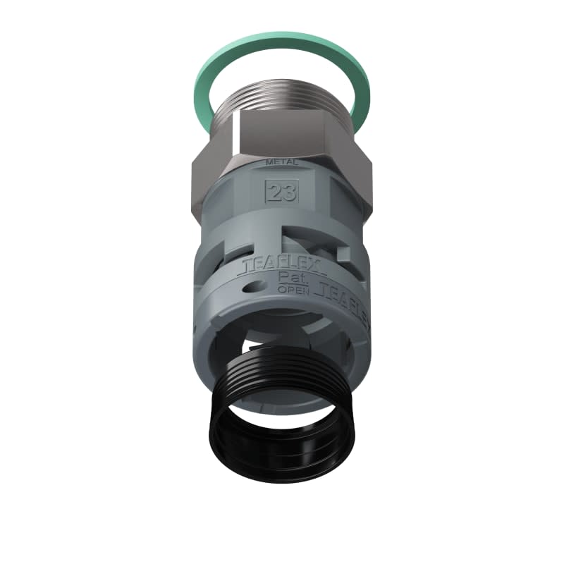 TEAFLEX - RACC.GRIGIO IP68 SM23  M32X1,5